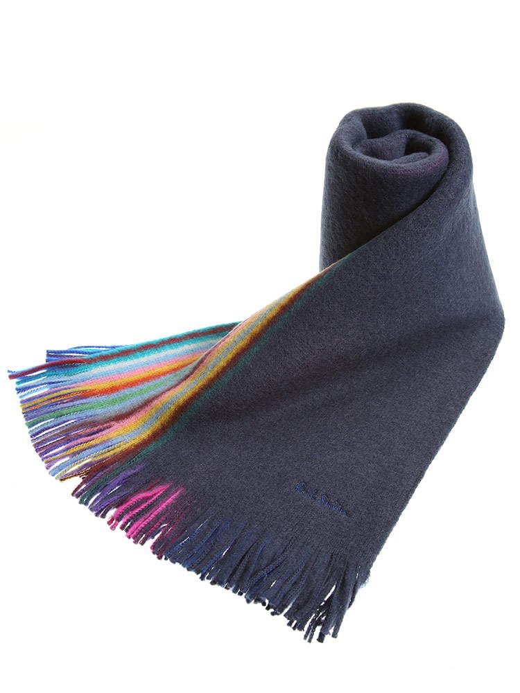 Paul smith ポールスミス ウール100％ マルチストライプ マフラー ブランド メンズ レディース ウール PS60PS420F