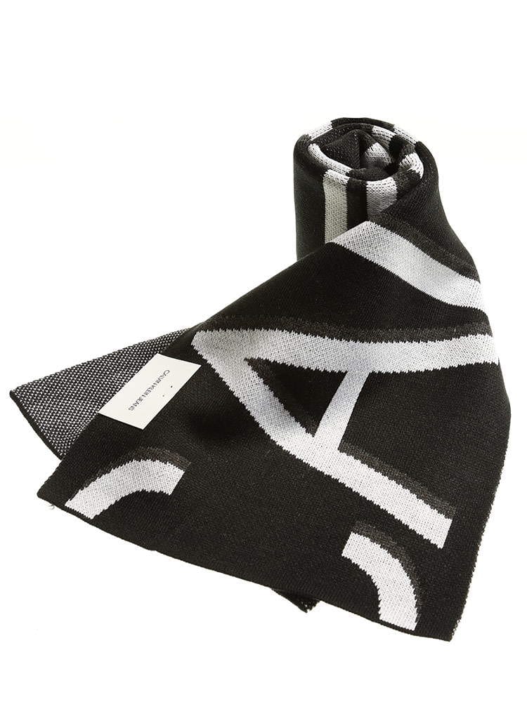 CALVIN KLEIN カルバンクライン BIGロゴ マフラー ブランド メンズ レディース マフラー ニット CK1CK0148