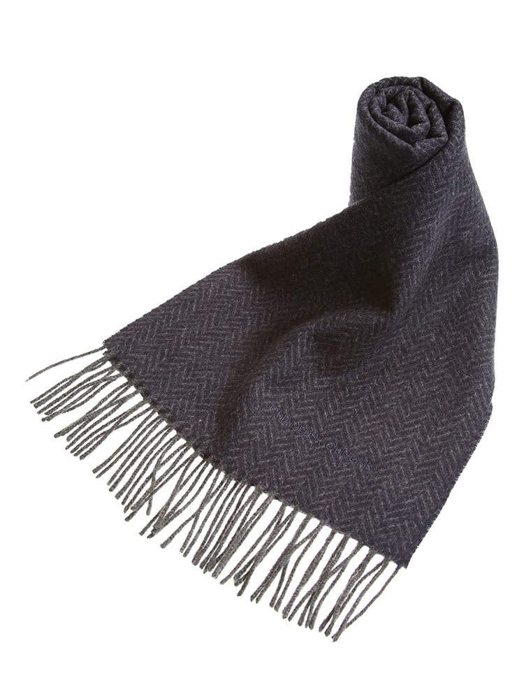 CHARLES JOURDAN シャルル ジョルダン ウール100％ ヘリンボン マフラー ブランド メンズ レディース マフラー ウール CJ0647008