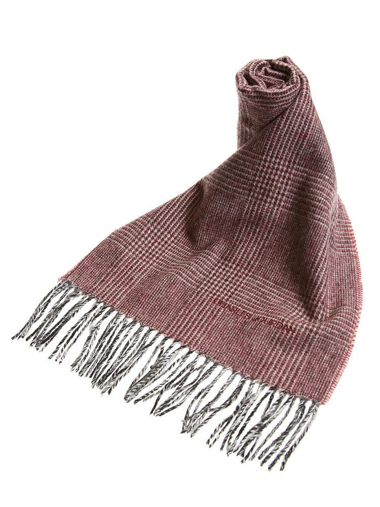 CHARLES JOURDAN シャルル ジョルダン ウール100％ チェック柄 マフラー ブランド メンズ レディース マフラー ウール CJ0647041