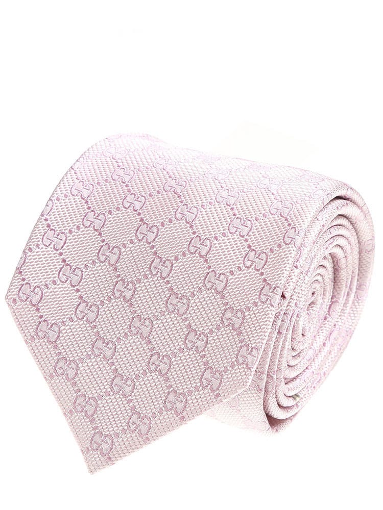 GUCCI (グッチ) シルク100％ GG総柄 ネクタイ GC4565225900 ブランド