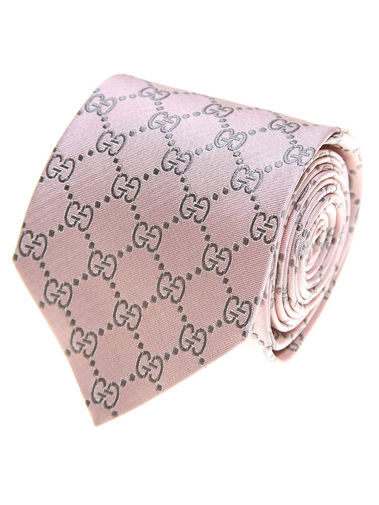 GUCCI (グッチ) シルク100％ GG柄 ネクタイ GC4996956862 ブランド