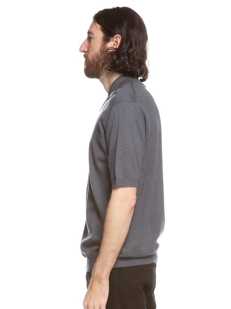 JOHN SMEDLEY (ジョンスメドレー) 無地 半袖 ニット ポロシャツ JSISIS 
