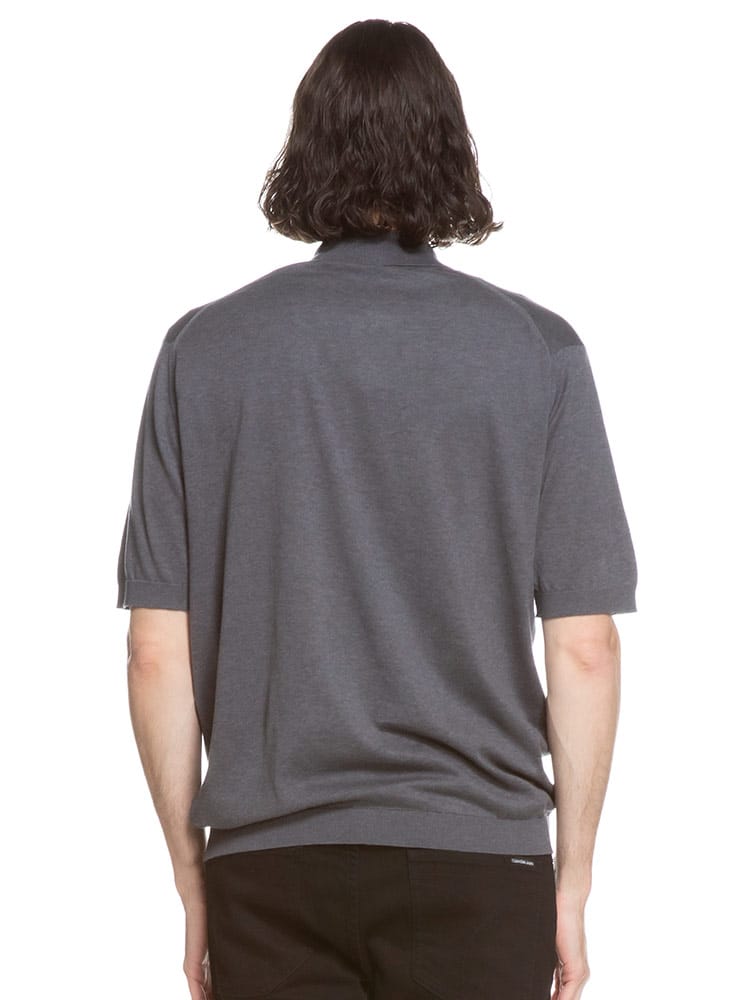 JOHN SMEDLEY (ジョンスメドレー) 無地 半袖 ニット ポロシャツ JSISIS 