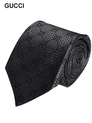 GUCCI (グッチ) シルク GC総柄 ネクタイ メンズ - グッズ ネクタイ 