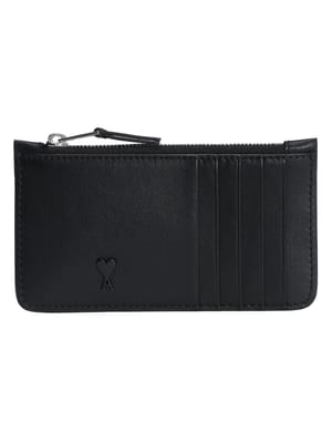 【無料ギフトラッピング対象品】 AMI PARIS (アミパリス) スムースレザー カードホルダー Ami De Coeur AMLH25USL703 レディース