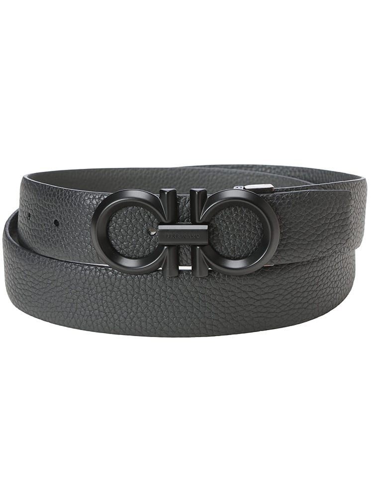 Salvatore Ferragamo (サルヴァトーレフェラガモ) リバーシブル ガンチーニ ベルト FG694745 メンズ