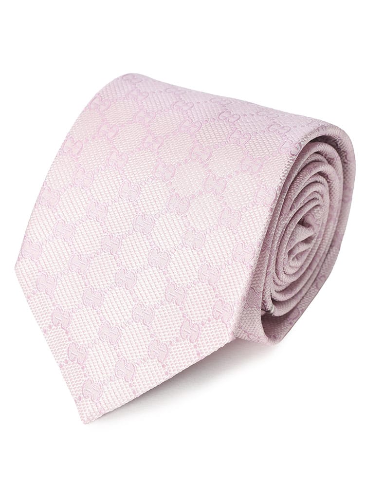 GUCCI (グッチ) メンズ ネクタイ シルク100％ GGロゴ タイ GC4565224B002