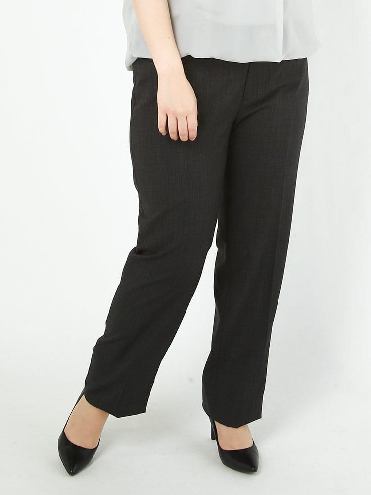 ELGARHYTHM (エルガリズム) ウォッシャブル ストレッチ コーデュラ素材 ノータック スラックス