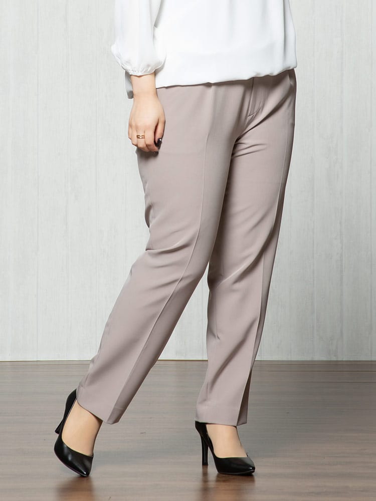 ELGARHYTHM (エルガリズム) 2WAYストレッチ ウォッシャブル ワンタック パンツ