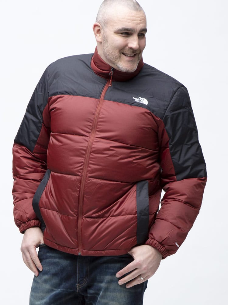 大きいサイズ メンズ THE NORTH FACE (ザ ノースフェイス) スタンド フルジップ ダウンジャケット M DIABLO DWN JKT 700フィル