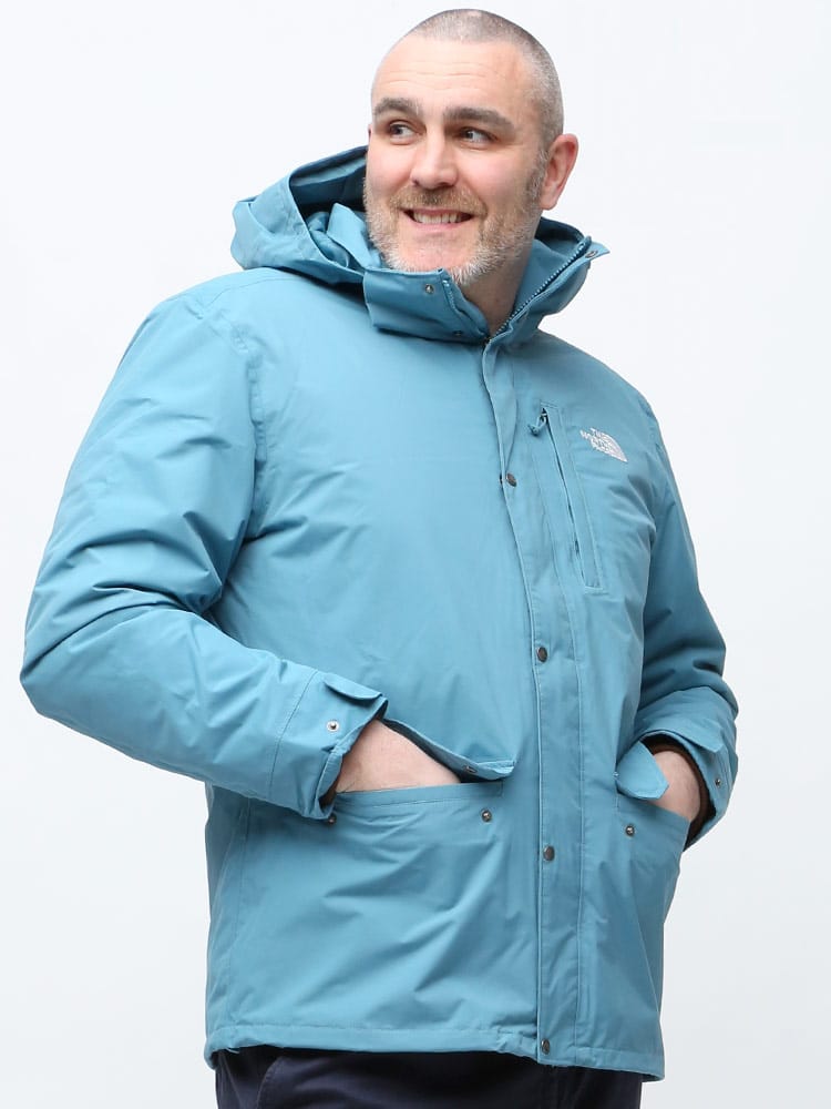 大きいサイズ メンズ THE NORTH FACE (ザノースフェイス) 3WAY ボアライナー付き フルジップ ジャケット TNF M PINECROFT TRI JK DRYVENT