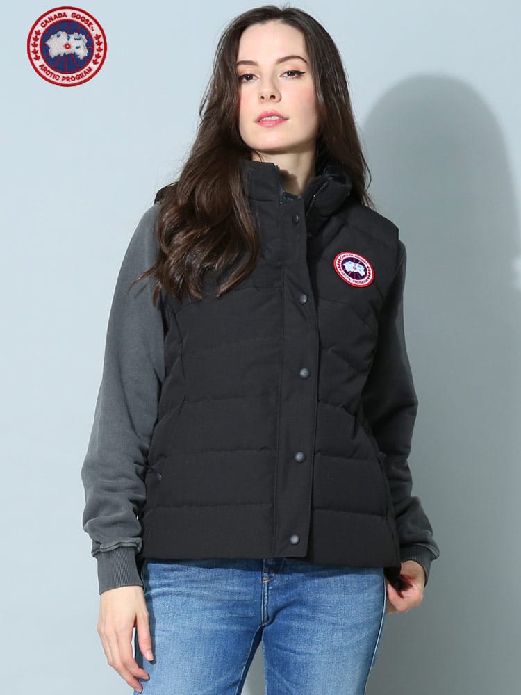 カナダグース レディース ベスト CANADA GOOSE ブランド ダウンベスト 
