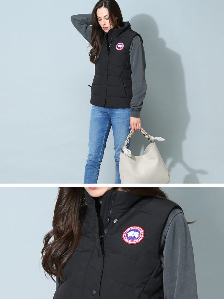カナダグース レディース ベスト CANADA GOOSE ブランド ダウンベスト 