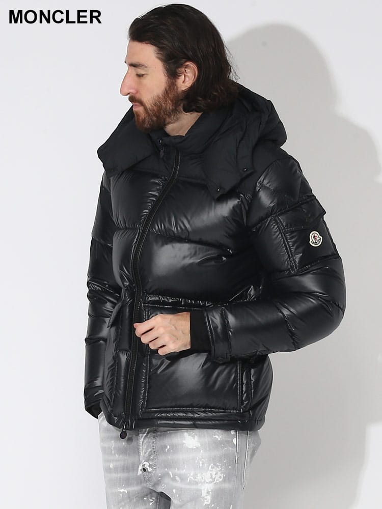 MONCLER (モンクレール) フード取り外し フルジップ ダウンジャケット 