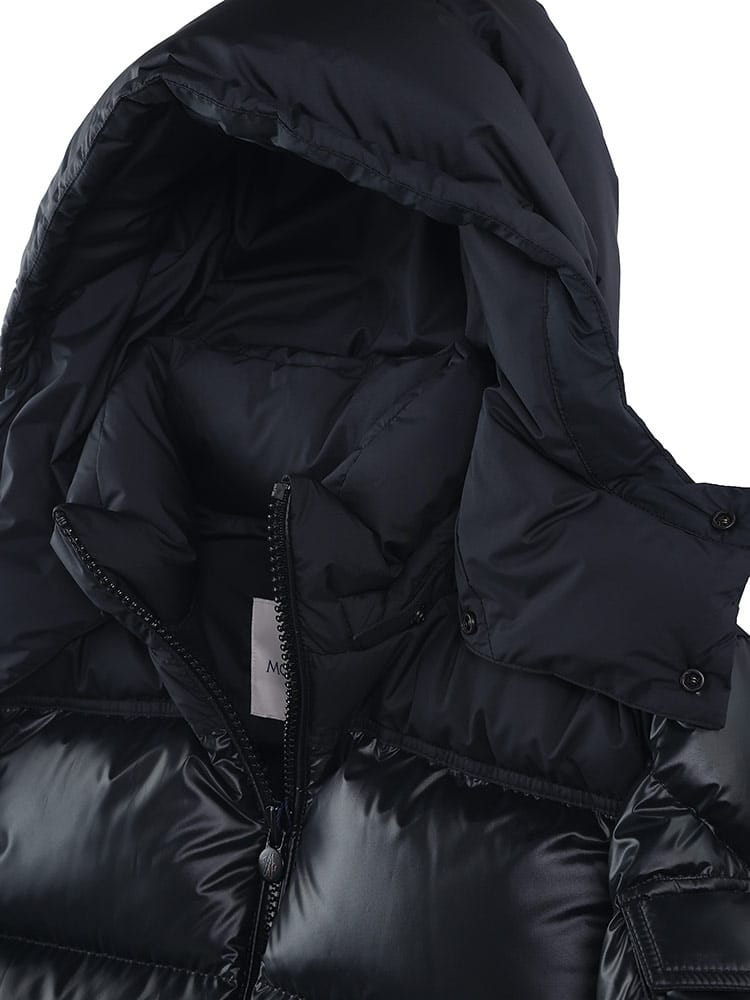 MONCLER (モンクレール) フード取り外し フルジップ ダウンジャケット 