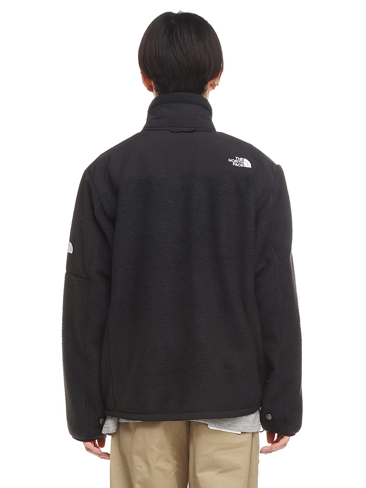 THE NORTH FACE (ザ ノースフェイス) フルジップ ボアジャケット ジャケット Sherpa DENALI Jacket アウター ブルゾン 新品 ブラック メンズ 無地 M 一 スタンド