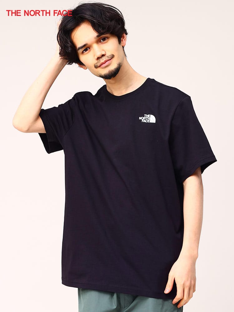 THE NORTH FACE (ザ ノースフェイス) バックデザイン クルーネック 半袖 Tシャツ REDBOX CELEBRATION TEE ユニセックス ロゴT ストリート ビッグロゴ