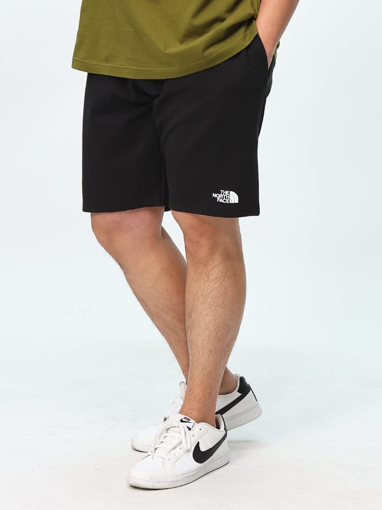 ショートパンツ 裏毛 ワンポイントロゴ ウエストコード  ボトムス ハーフパンツ ショーツ スポーツ 大きいサイズ メンズ