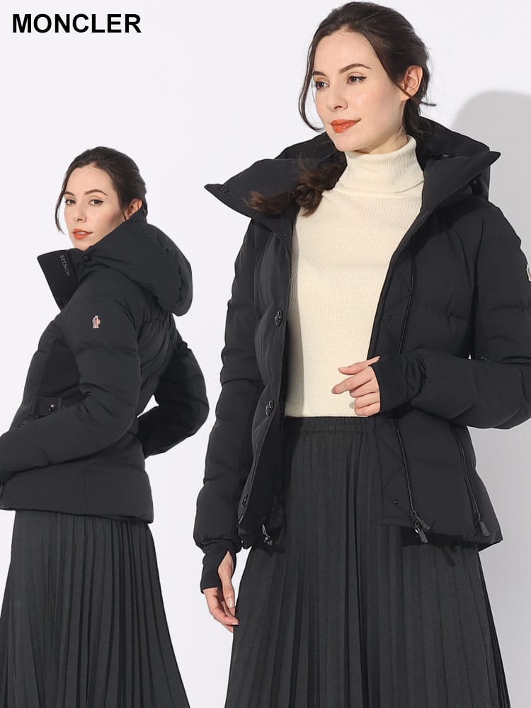 MONCLER (モンクレール) フード着脱 ボタンジップ フルジップ ダウンジャケット MCGNLGUYANE3 ブランド レディース アウター
