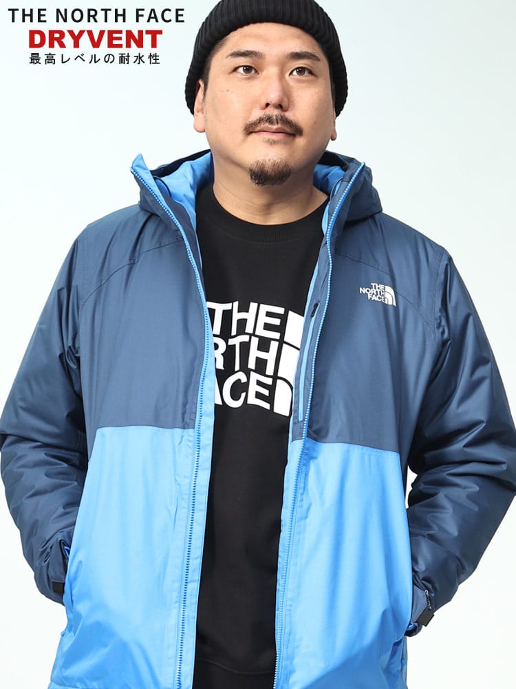 切り替え 中綿 ジャケット DRYVENT MILLERTON INSULATED JACKET (THE NORTH FACE) ザ ノースフェイス 大きいサイズ メンズ