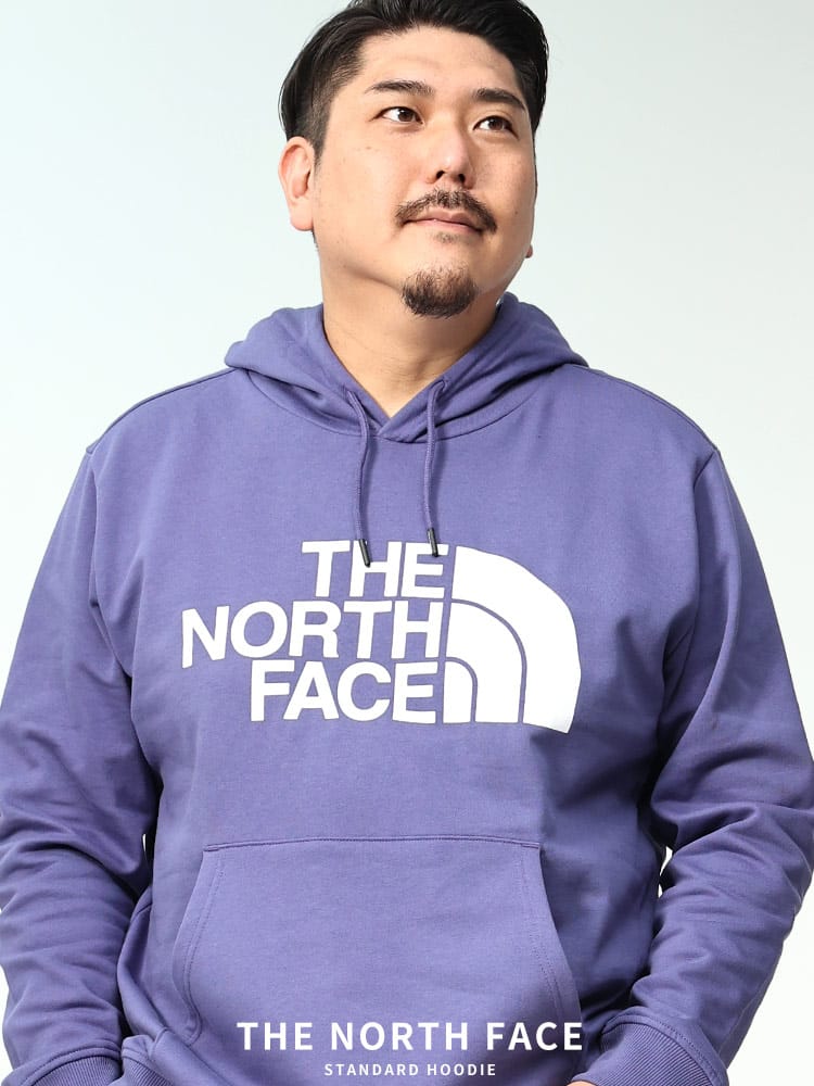 裏起毛 ロゴプリント プルオーバー パーカー STANDARD HOODIE (THE NORTH FACE) ザ ノースフェイス 大きいサイズ メンズ