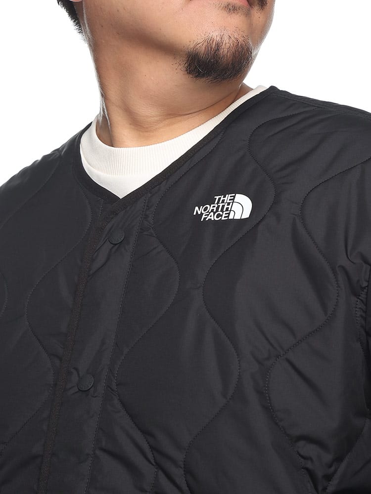 キルティング ノーカラー ジャケット AMPATO QUILTED LINER (THE NORTH  