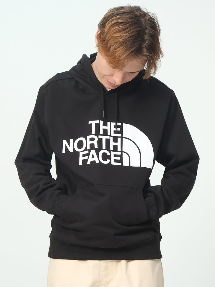 THE NORTH FACE (ザ ノースフェイス) 裏起毛 ロゴプリント プルオーバー パーカー STANDARD HOODIE