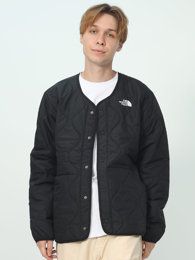 THE NORTH FACE (ザ ノースフェイス) キルティング ノーカラー ジャケット AMPATO QUILTED LINER