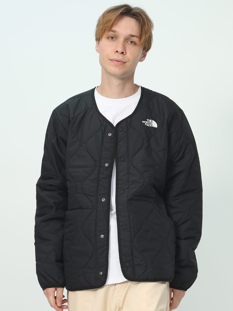 THE NORTH FACE (ザ ノースフェイス) キルティング ノーカラー ジャケット AMPATO QUILTED LINER