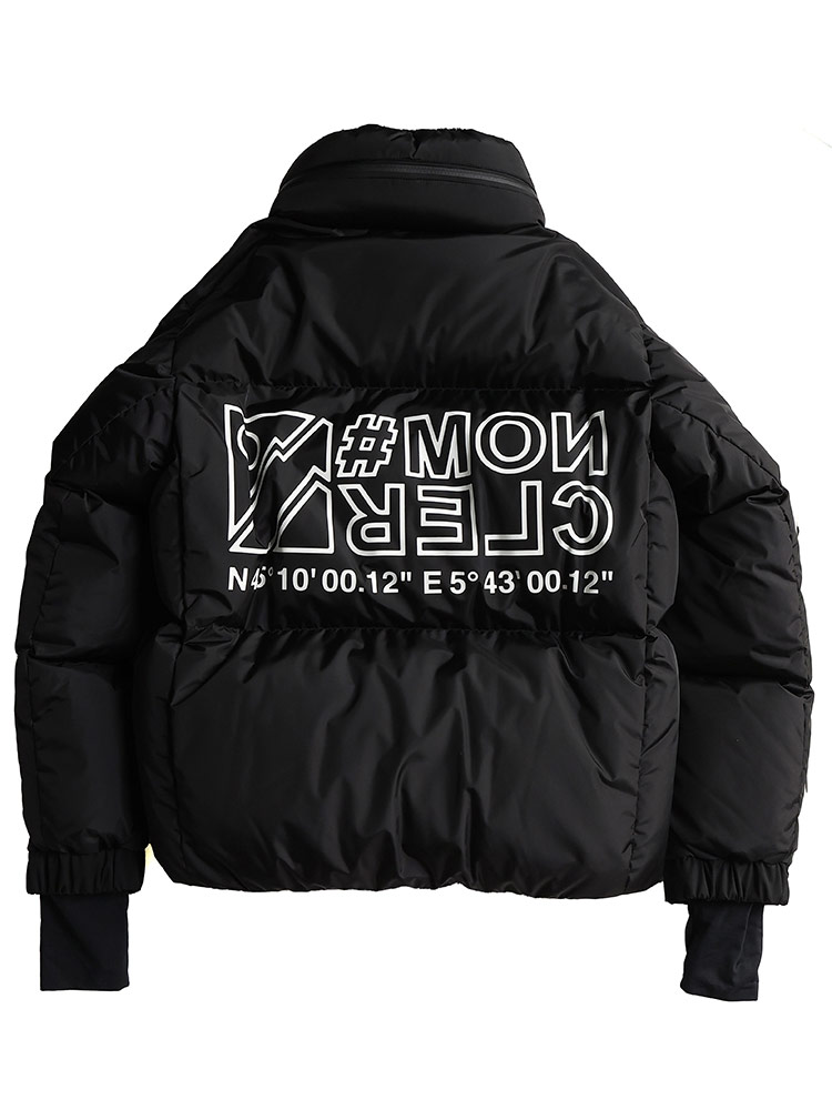 MONCLER (モンクレール) BIGロゴ フード収納 フルジップ VERDONS ...