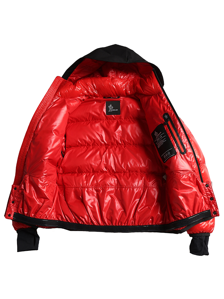 MONCLER (モンクレール) ワッペン フルジップ MARCASSIN ダウン ...