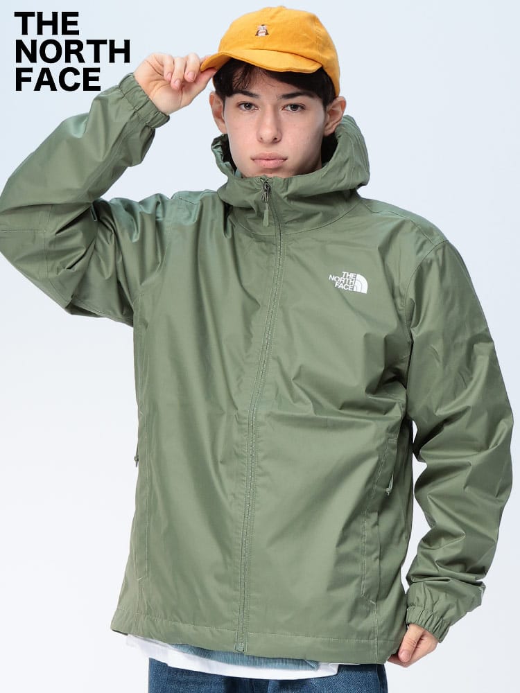 THE NORTH FACE (ザ ノースフェイス) 裏メッシュ 胸ロゴ フルジップ クエスト ジャケット DRYVENT