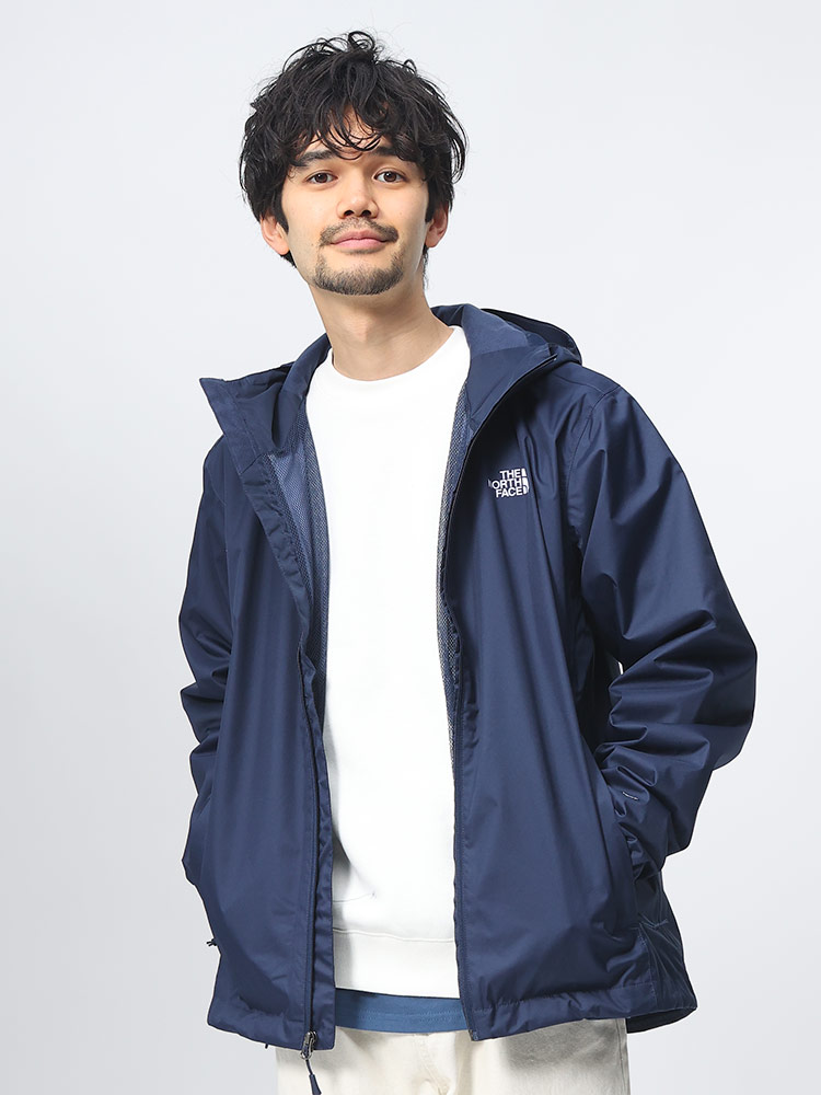 THE NORTH FACE (ザ ノースフェイス) 裏メッシュ 胸ロゴ フルジップ クエスト ジャケット DRYVENT