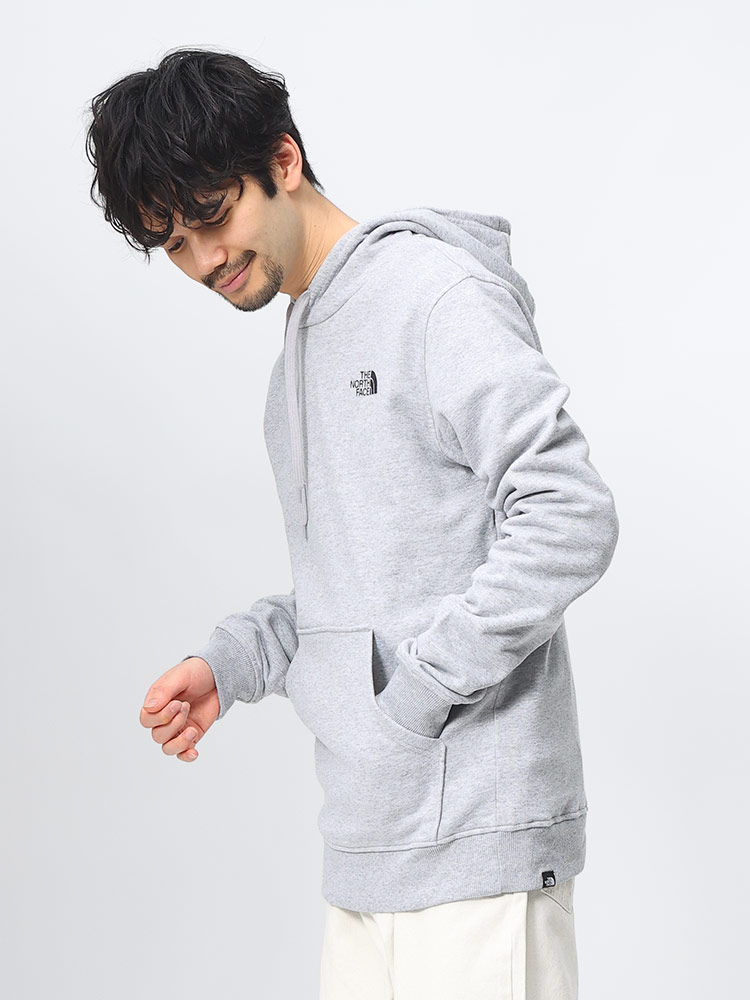 THE NORTH FACE (ザ ノースフェイス) コットン100％ 裏起毛 胸ロゴ プルオーバー パーカー SIMPLE DOME HOODIE