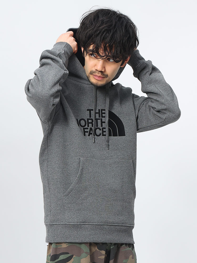 THE NORTH FACE (ザ ノースフェイス) 裏起毛 ロゴプリント プル 