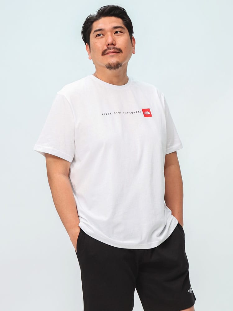 半袖Tシャツ ロゴ バックプリント クルーネック トップス 大きいサイズ メンズ