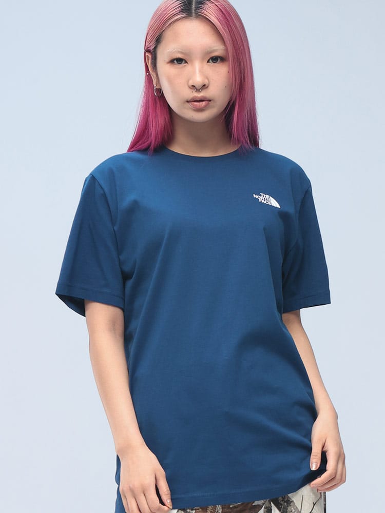 THE NORTH FACE (ザ ノースフェイス) BOXロゴ クルーネック 半袖 Tシャツ M S/S REDBOX CLBRTN TEE