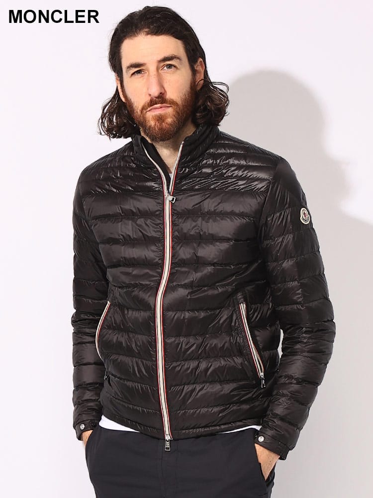 MONCLER (モンクレール) トリコロールジッパー スタンド ライトダウンジャケット DANIEL MCDANIEL4 メンズ