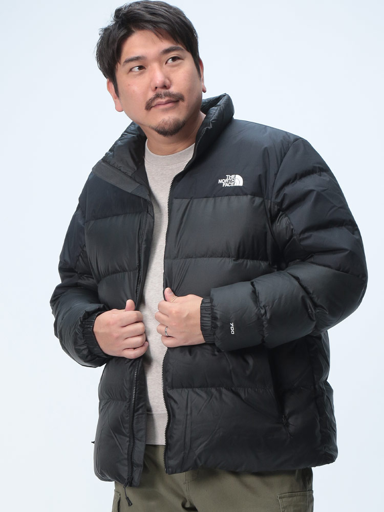 ダウンジャケット ナイロン ロゴ刺繍 ハイネック  700フィルパワー M DIABLO DOWN JACKET アウター ブルゾン 防寒 秋冬 スポーツ 大きいサイズ メンズ