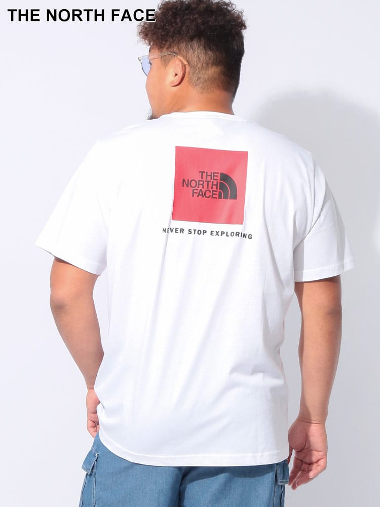 【WEB先行値下げ】半袖 Tシャツ ボックスロゴ バックプリント クルーネック SS BOX NSE TEE トップス プリントT TEE 大きいサイズ メンズ