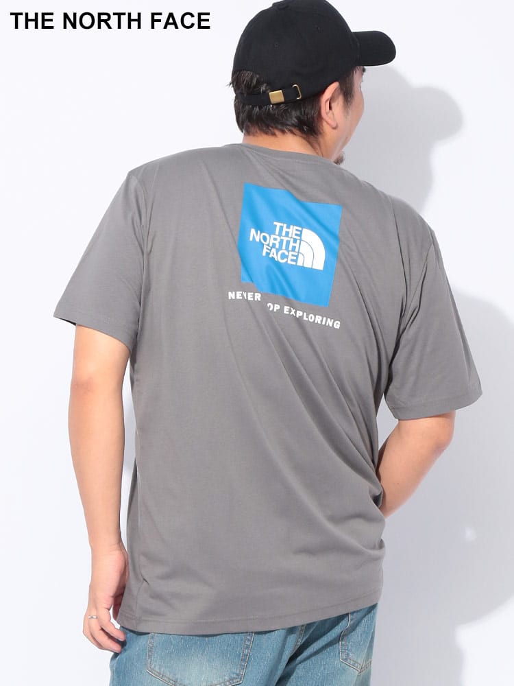 【WEB先行値下げ】半袖 Tシャツ ボックスロゴ バックプリント クルーネック SS BOX NSE TEE トップス プリントT TEE 大きいサイズ メンズ