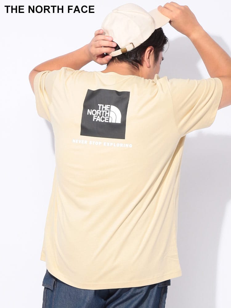 【WEB先行値下げ】半袖 Tシャツ ボックスロゴ バックプリント クルーネック SS BOX NSE TEE トップス プリントT TEE 大きいサイズ メンズ