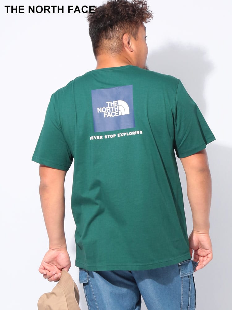 【WEB先行値下げ】半袖 Tシャツ ボックスロゴ バックプリント クルーネック SS BOX NSE TEE トップス プリントT TEE 大きいサイズ メンズ