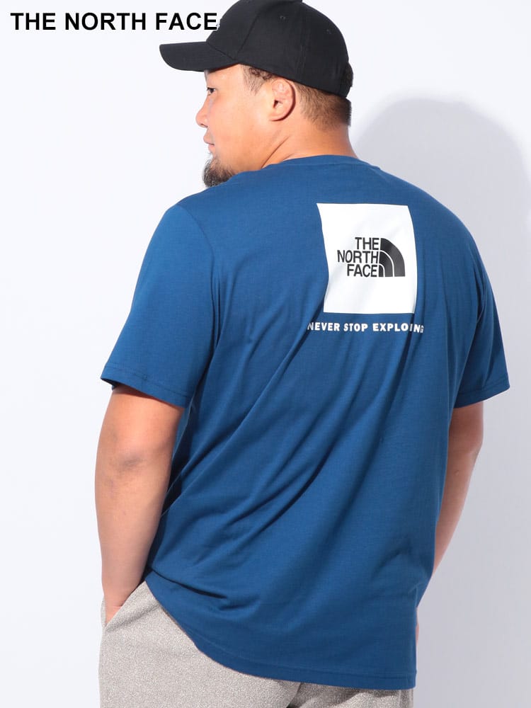 【WEB先行値下げ】半袖 Tシャツ ボックスロゴ バックプリント クルーネック SS BOX NSE TEE トップス プリントT TEE 大きいサイズ メンズ