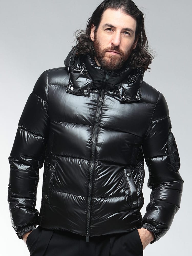 TATRAS (タトラス) フード着脱 袖ポケット フルジップ ダウンジャケット TRBELBO5 メンズ