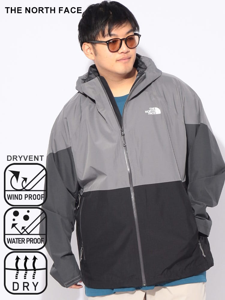 ナイロン ジャケット LIGHTNING ZIP-IN JACKET メンズ 大きいサイズ DRYVENT 防水 ライトニング ジップイン ジャケット マウンテンパーカー 登山 雪山 アウトドア
