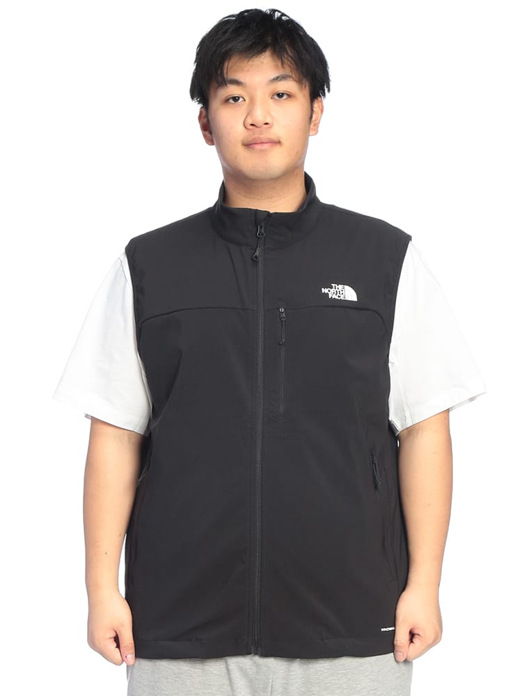 ジップ ベスト Nimble Bionic メンズ 大きいサイズ 撥水加工 フルジップ アクティブベスト スポーツ 登山 雪山 アウトドア