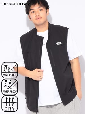 ベスト ジップアップ アクティブベスト スポーツ 撥水 防風 ドライ 軽量 薄手 登山 雪山 アウトドア Nimble Bionic メンズ 大きいサイズ