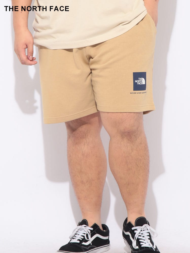 ショートパンツ BOX NSE LIGHT REGULAR SHORTS メンズ 大きいサイズ ボックスロゴ スウェット ショーツ スエット ハーフパンツ スポーツ アウトドア